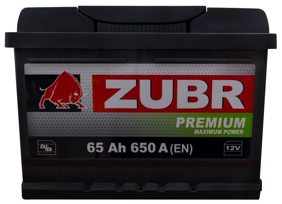 Аккумулятор ZUBR PREMIUM 65.0 А/ч  242*175*175 650EN низкий о/п